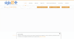 Desktop Screenshot of prevencionsiglo21.com